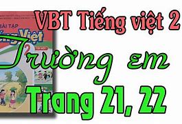 Sân Trường Em Lớp 2 Vở Bài Tập